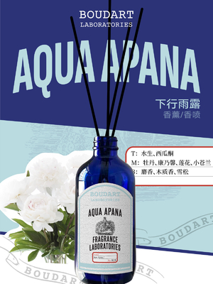 AQUA APANA Reed Diffuser Parfum Glasfles Essentiële Olie Aroma Rattan Sticks voor Home Decor