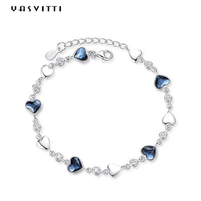 0.19m 0.83in Sterling Silver Jewelry Bracelets Uitstekende Zilveren ODM van de Charmearmband