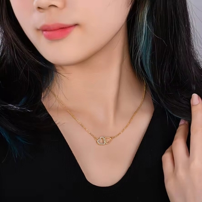 YASVITTI Valentijnsdagcadeau Luxe Ketting 925 Sterling Zilver Mode Klassieke Vrouwen Hart Ketting Juwelen