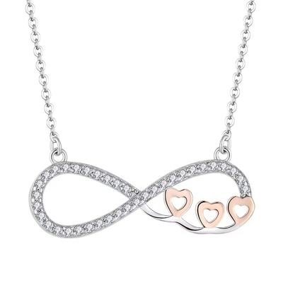 YASVITTI Groothandel Gepersonaliseerd High End Zilveren Ketting Rozen Goud Geplatte Hart Ketting Ketting voor Juwelen