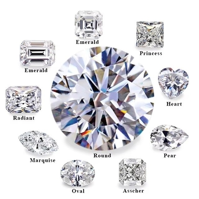 DEF Kleur Moissanite VVS Pass Diamant Tester Losse ovaal Moissanite Stones