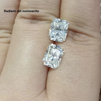 Wit Helder Juwelen Kleur Moissanite Hart Pijl Stralende Ringen Gesneden