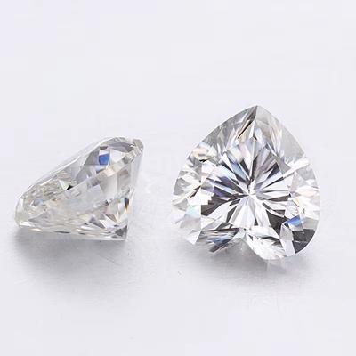 Groothandel Moissanite Juwelen Diamant 1ct Hartvormig Voor Ringen Oordopjes