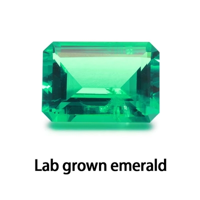 Smaragd gesneden EF Wit VVS Synthetische edelsteen losse Moissanite Diamant Voor Ringen