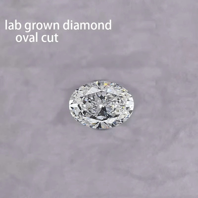 Grote grootte 5ct Oval gesneden CVD E F VS1 VS2 IGI Laboratorium gegroeid losse diamanten Groothandel