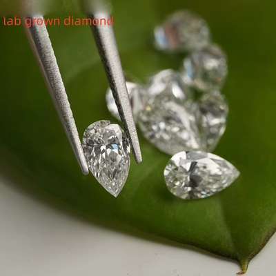 Laboratorium gegroeide diamanten voor sieraden hanger armband oorbel, peer gesneden moissanite losse stenen