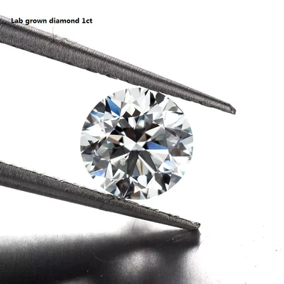 1 karaat HPHT CVD Diamant DEF Kleur VS VVS Ronde Briljant gesneden Lab Groeide losse diamant