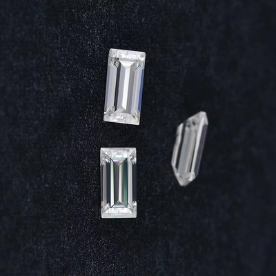 Onberispelijke Melee Moissanite Baguette los gesneden D kleur Vvs1 Moissanite Diamant