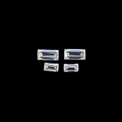 Onberispelijke Melee Moissanite Baguette los gesneden D kleur Vvs1 Moissanite Diamant