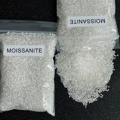Synthetische GRA VVS Melee Moissanite Ronde Brillante los gesneden edelstenen Moissanite Diamant