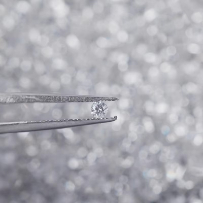 Synthetische GRA VVS Melee Moissanite Ronde Brillante los gesneden edelstenen Moissanite Diamant