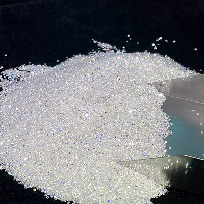 Kleine Grootte Ronde Melee Moissanite 1.0 CT Per Pack met kleurspel optische effecten