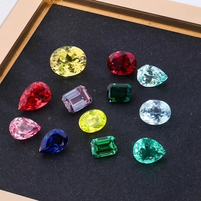 Oval Brilliant Cut 6*8mm Gecertificeerd Lab Groeid Loos Kleur Moissanite Voor Vrouwen Juwelen