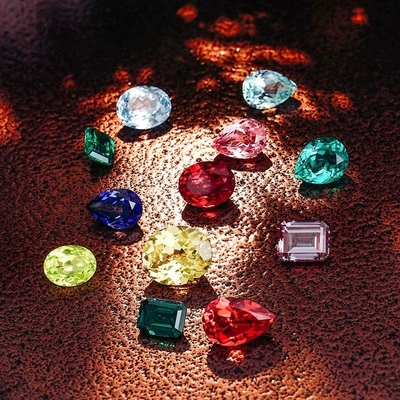 Oval Brilliant Cut 6*8mm Gecertificeerd Lab Groeid Loos Kleur Moissanite Voor Vrouwen Juwelen