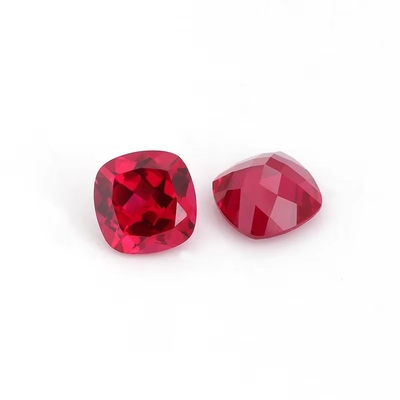 Gecertificeerd Pigion Bloed Kussen Gevels Gesneden Groeide losse Ruby Edelsteen Voor Ring