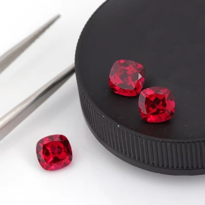 Gecertificeerd Pigion Bloed Kussen Gevels Gesneden Groeide losse Ruby Edelsteen Voor Ring
