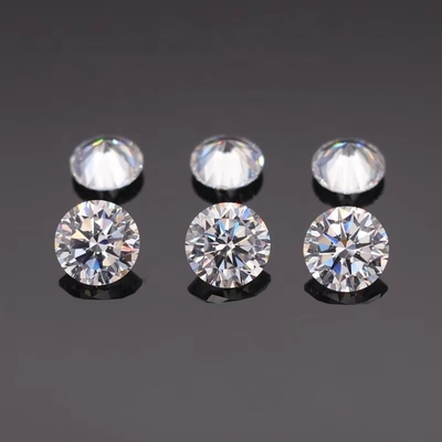 3A/5A Kubische Zirconia losse stenen Briljant gesneden Ronde vorm Witte kleur 6mm 8mm Edelsteen