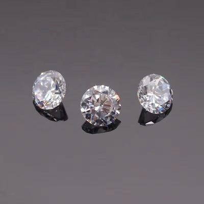 3A/5A Kubische Zirconia losse stenen Briljant gesneden Ronde vorm Witte kleur 6mm 8mm Edelsteen