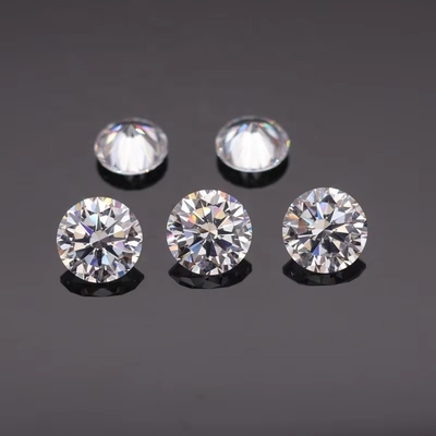 3A/5A Kubische Zirconia losse stenen Briljant gesneden Ronde vorm Witte kleur 6mm 8mm Edelsteen