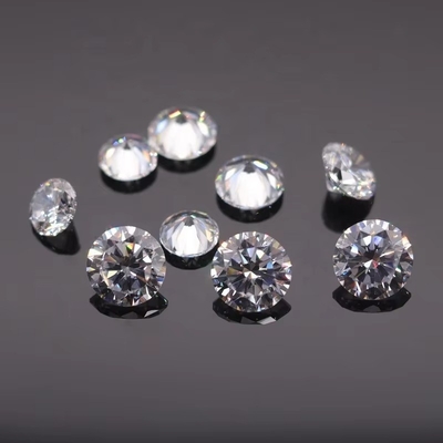3A/5A Kubische Zirconia losse stenen Briljant gesneden Ronde vorm Witte kleur 6mm 8mm Edelsteen
