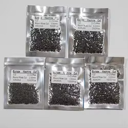 Roos gesneden kubische zirconia moissanite ronde briljante gesneden edelsteen warmtebehandeling toegepast