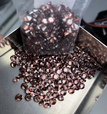 0.8mm 2mm 2.8mm Groen Roze Blauwe Kleur Moissanite Klasse 3A 5A Kleine Grootte CZ Kubische Zirconia
