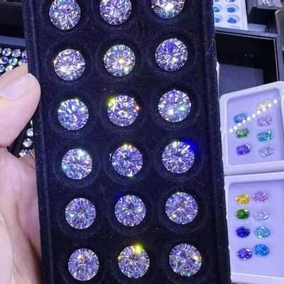 Moissanite stud Ronde briljante snij Lab gemaakt VVS losse Moissanite Diamant Voor trouwringen moissanite ringen marquise
