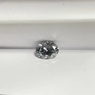 Groothandel 0.5ct 1ct 2ct Grijs Mossinate diamant Gem Grijs Kleur ovaal Peer gesneden losse natuurlijke moissanite trouwringen