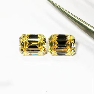 GRA Roze Mosanite Gem Radiant Cut VVS Loose Smaragd Moissanite Diamanten prinses gesneden moissanite ring roze moissanite