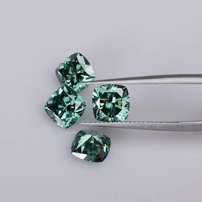 Prinses Cut Levendige Gele Mosanita VVS Loze Smaragd Moissanite Diamant Moissanite Ringen Roze Moissanite Belofte Ring