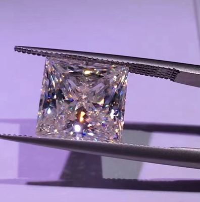 Prinses Cut Levendige Gele Mosanita VVS Loze Smaragd Moissanite Diamant Moissanite Ringen Roze Moissanite Belofte Ring
