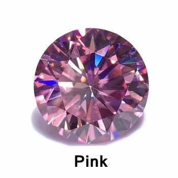 Fabrikanten Groothandel moissanite losse steen Diamant Test GRA ronde diamant losse moissanite stenen voor sieraden