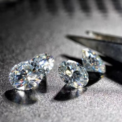 Fabrikanten Groothandel moissanite losse steen Diamant Test GRA ronde diamant losse moissanite stenen voor sieraden