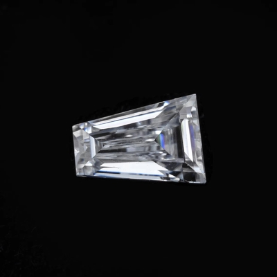 Moissanite solitaire ring Groothandel Mossanite Gem Conical Baguette Cut Charles VVS Loose Moissanite Diamant edelsteen