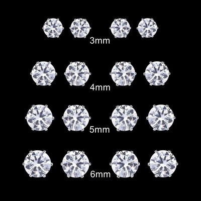 Groothandel laboratorium gemaakt wit geel rood roze zwart blauw diamant rond briljant los gesneden moissanite voor sieraden