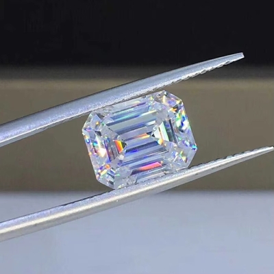 Levendige gele Moissanite Gem Radiant Cut GRA VVS Losse Mosanite Diamant Voor Goud Ring
