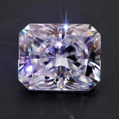 Levendige gele Moissanite Gem Radiant Cut GRA VVS Losse Mosanite Diamant Voor Goud Ring