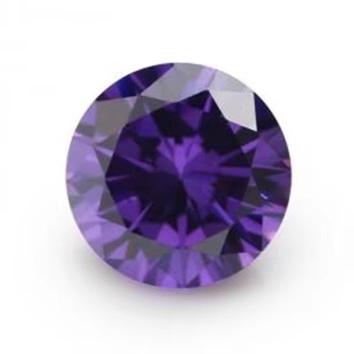 5A kwaliteit losse edelstenen Kleuren Zircon Diamanten Ronde Snijding 1.75mm 2.25mm Synthetische 5ct Voor Moissanite Ring