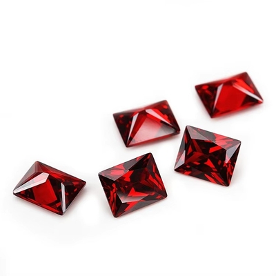 Fabriek Groothandel Edelstenen Kleur Moissanite Rechthoek 3A 5A losse Kubische Zirconia Stenen 4ct Voor Moissanite Ring