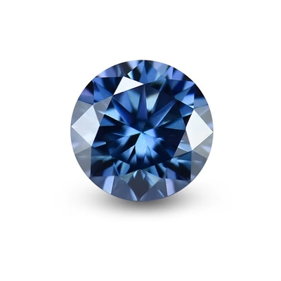 Groothandel GRA Moissanite Grijs Roze Geel Champagne Blauw Groen Ronde los gesneden moissanite diamant voor sieraden