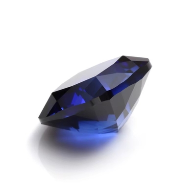 Unieke Moissanite Synthetische Saffira Steen Kussen Snij 34# Blauw Corundum losse edelsteen Voor sieraden maken