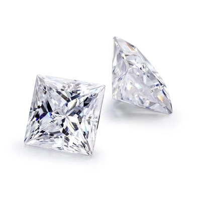 Moissanite Diamant D VVS1 Vierkant Moissanite