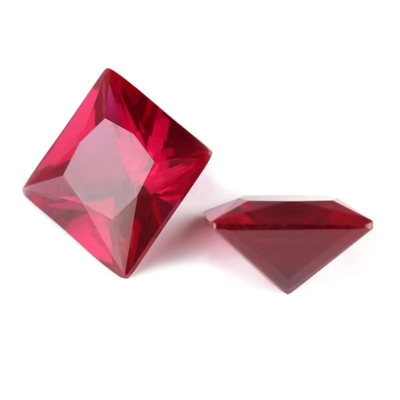 Prinses Rubijn 5# Corundum losse edelsteen Moissanite voor verlovingsringen