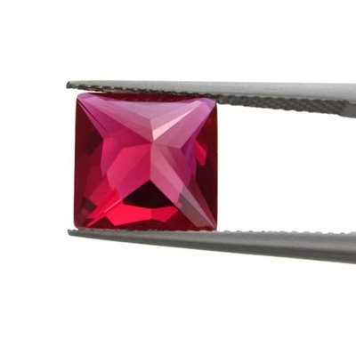 Prinses Rubijn 5# Corundum losse edelsteen Moissanite voor verlovingsringen