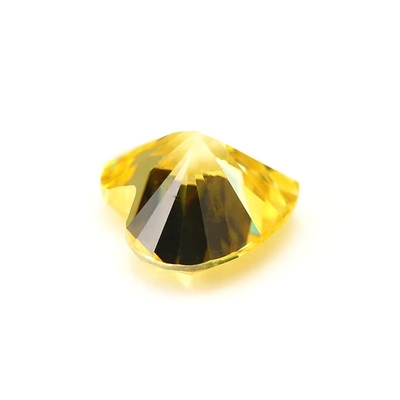 Kleuren CZ Moissanite Diamant Hart gesneden 3x3mm 4x4mm Synthetisch Kubisch Zirconia