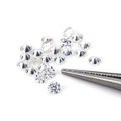 groothandel losse kleine Moissanite Ronde snij 0,8mm- 3mm Wit D moissanite diamant VVS1 per karaat voor Hip Hop sieraden
