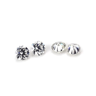 groothandel losse kleine Moissanite Ronde snij 0,8mm- 3mm Wit D moissanite diamant VVS1 per karaat voor Hip Hop sieraden