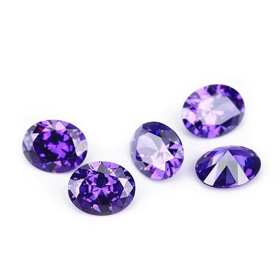Moissanite oorbellen edelstenen Roze Peridot Granaat Geel cz stenen Ovale vorm 12x10mm synthetische kubische zirconia voor Ring