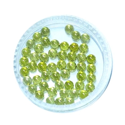 Rondbal Granaat Peridot Roze Kleuren CZ Kralen Synthetische Kubische Zirconia losse edelsteen Voor Diamanten Oornappen