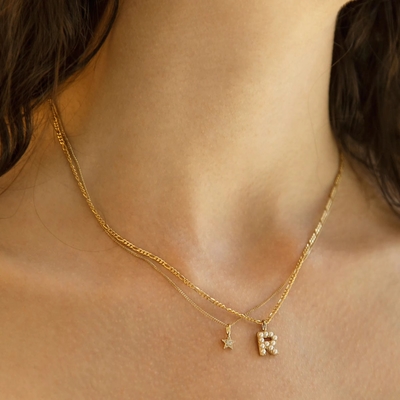 925 Sterling zilver alfabet oorbellen stuivers trendy sieraden parel goud alfabet initiële letter charme hanger